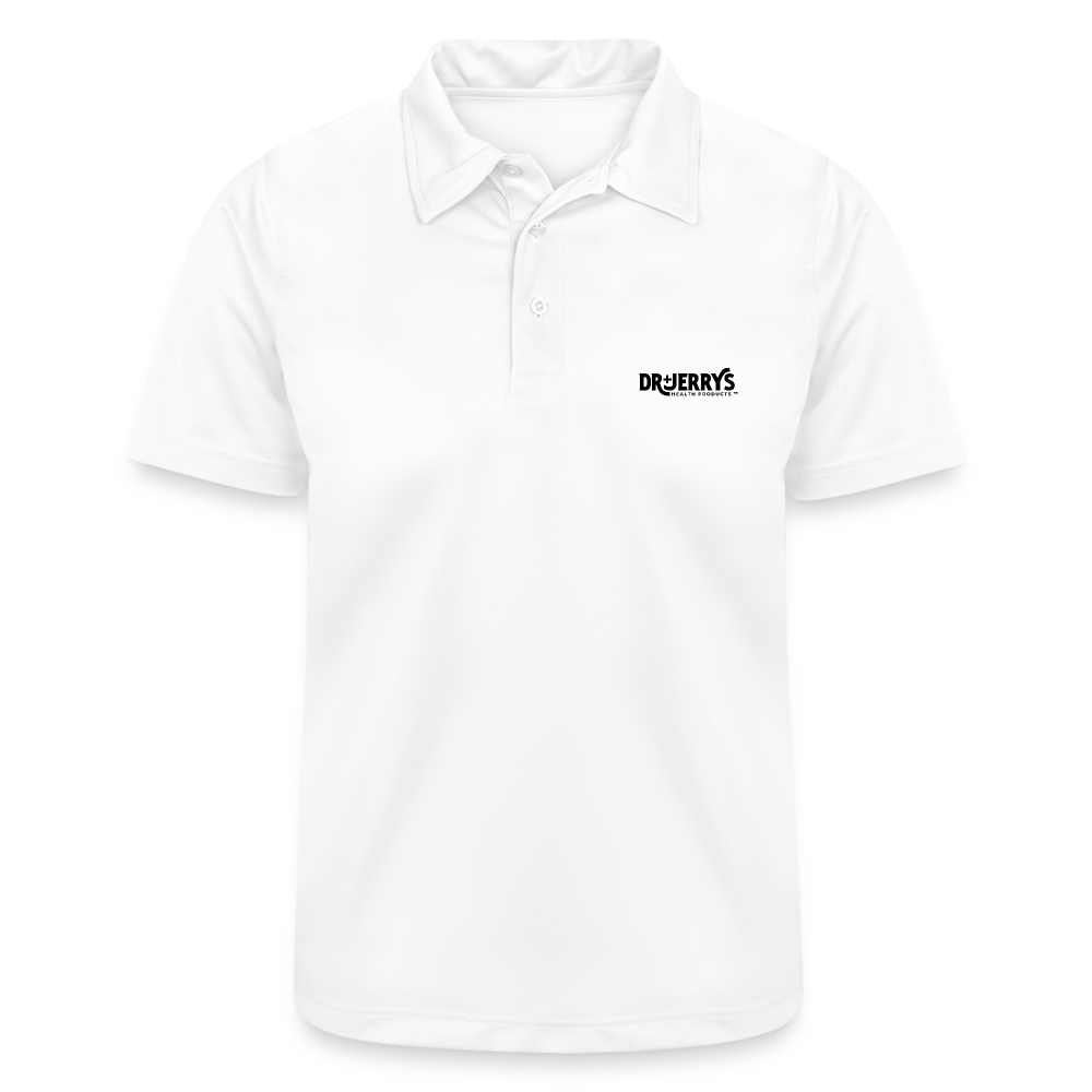 Dr. Jerry's Advanced Moisture-Wicking Polo - white