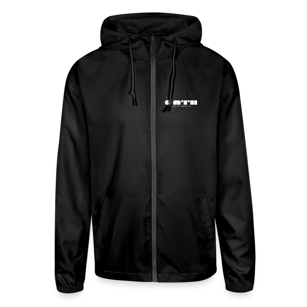 OATH Unisex Lightweight Windbreaker Jacket - black