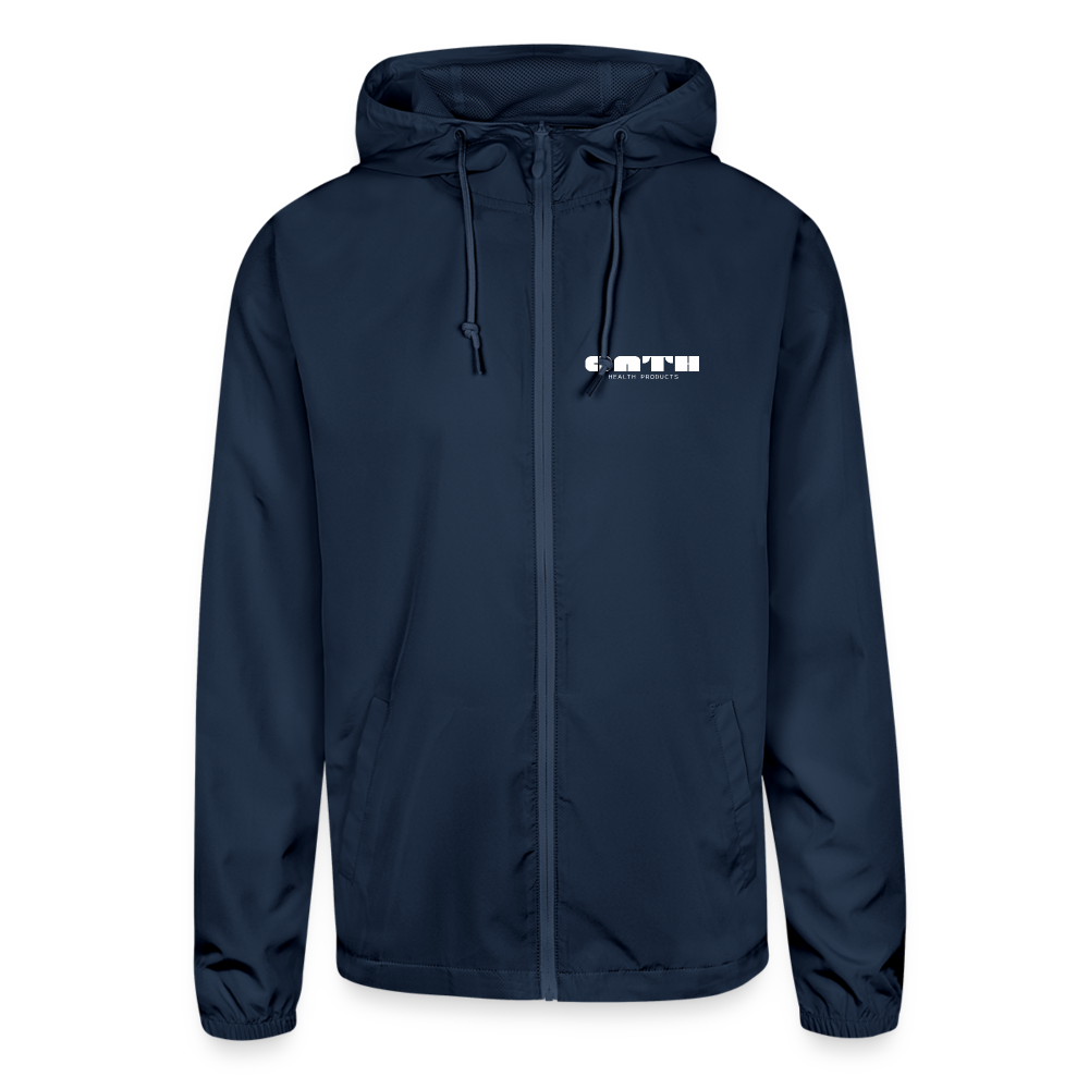 OATH Unisex Lightweight Windbreaker Jacket - navy