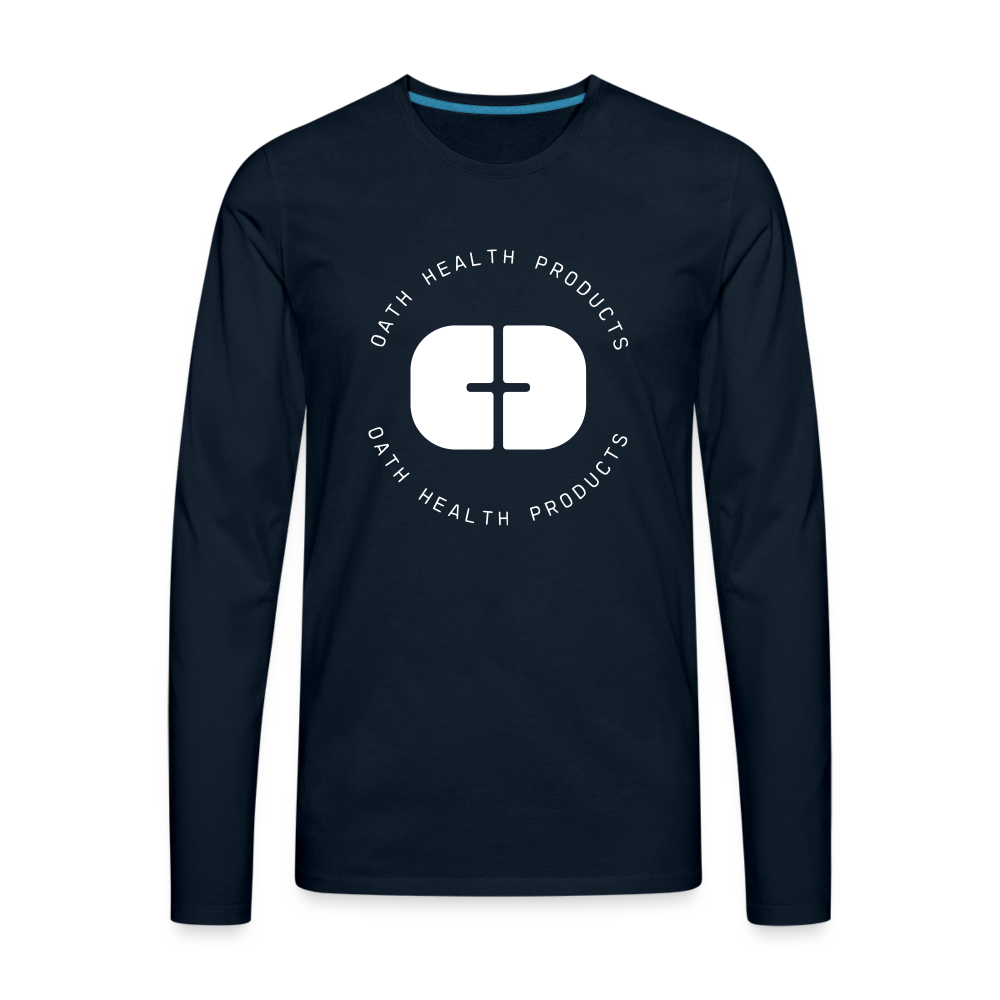 OATH Men's Premium Long Sleeve T-Shirt - deep navy