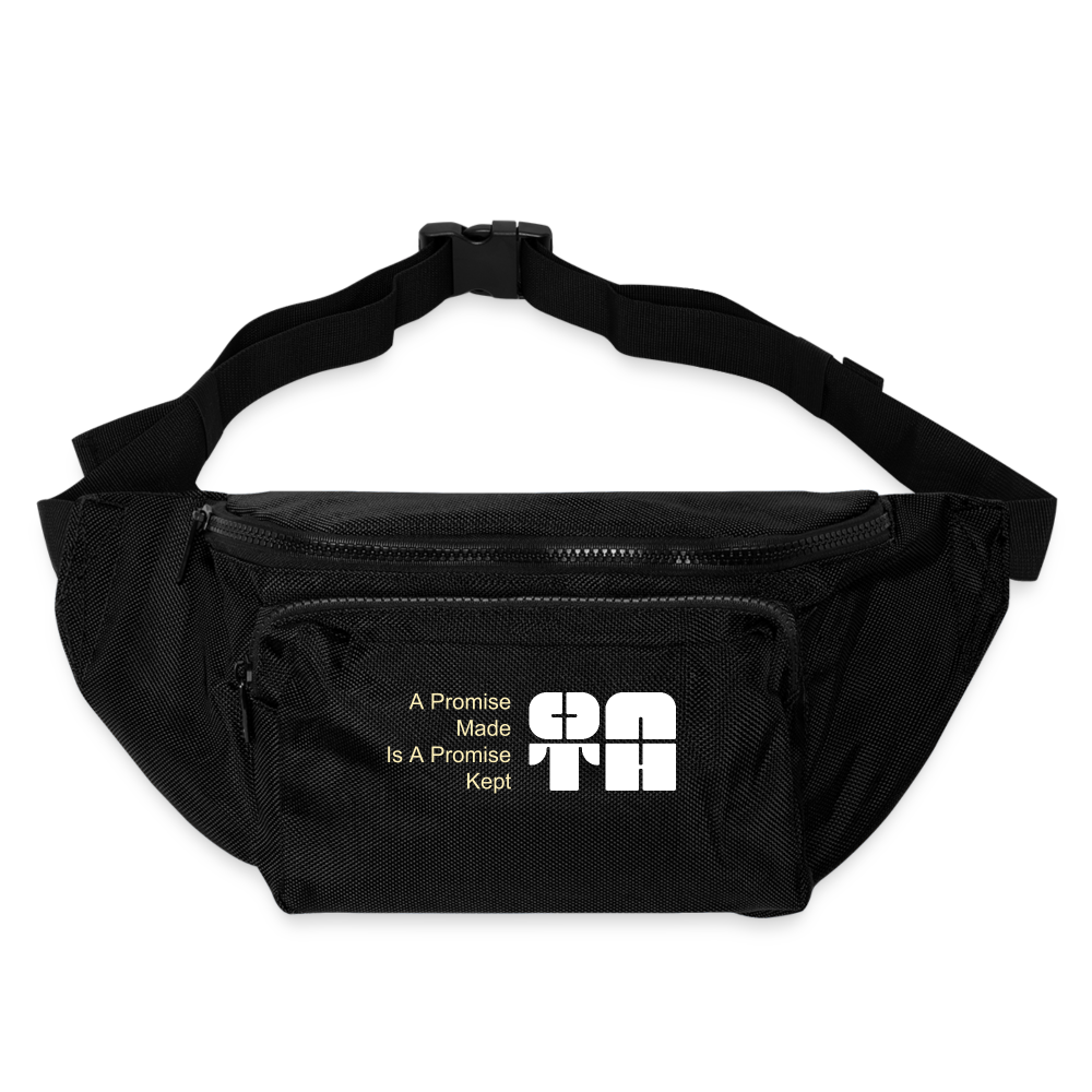 OATH Large Crossbody Hip Bag - black