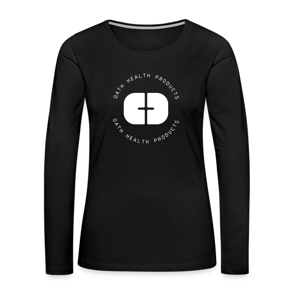 OATH Women's Premium Long Sleeve T-Shirt - black