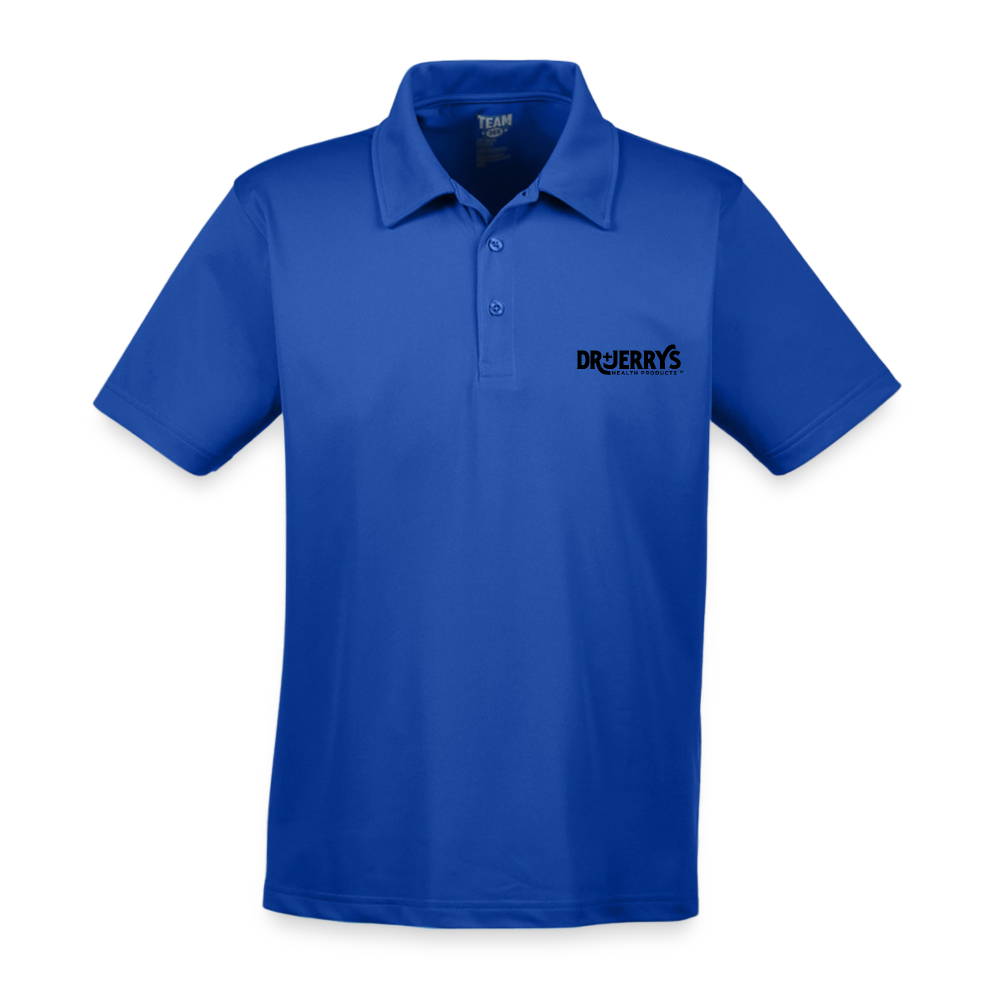 Dr. Jerry's Advanced Moisture-Wicking Polo - royal blue