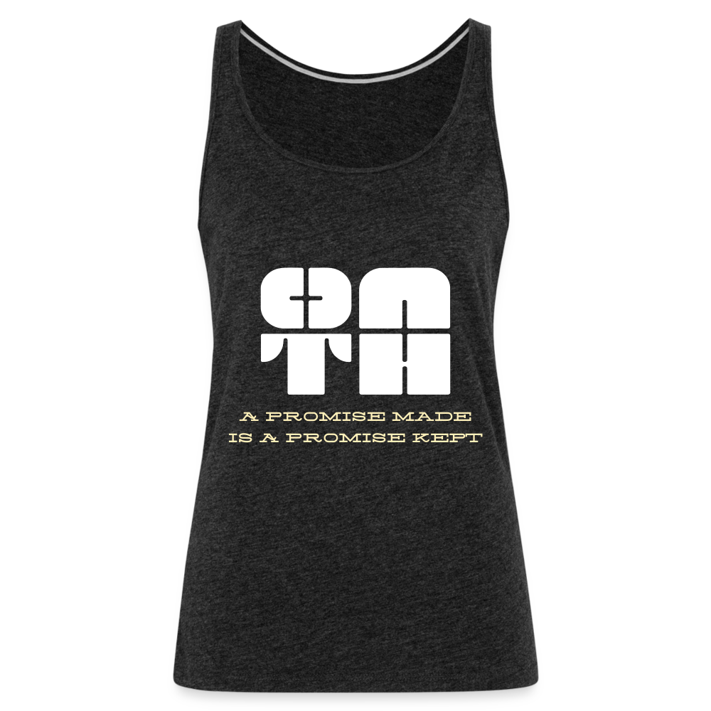 OATH Women’s Premium Tank Top - charcoal grey