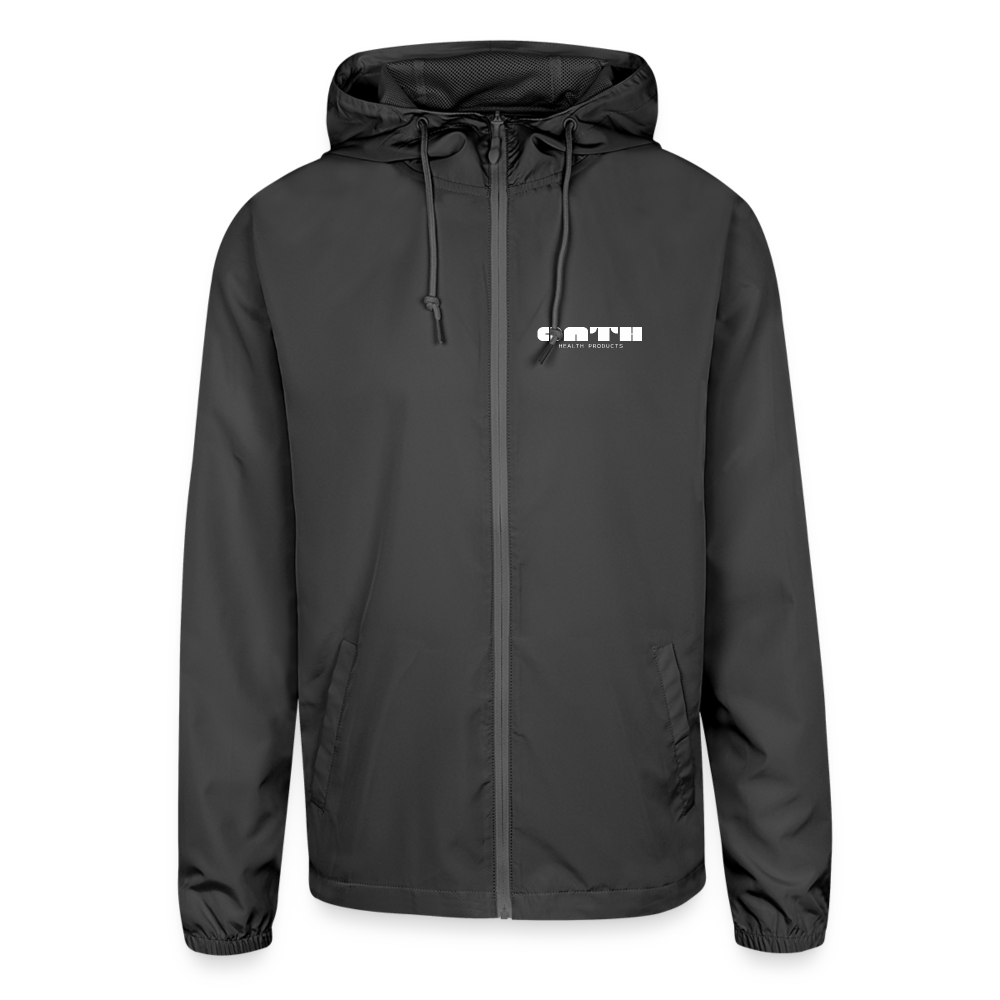 OATH Unisex Lightweight Windbreaker Jacket - graphite