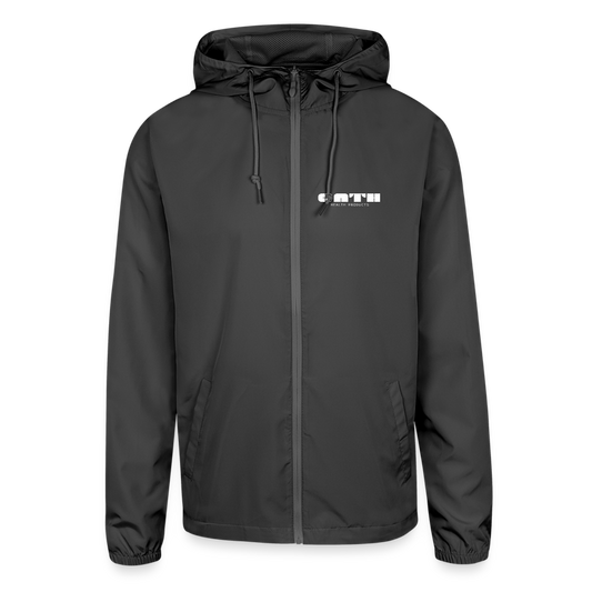 OATH Unisex Lightweight Windbreaker Jacket - graphite