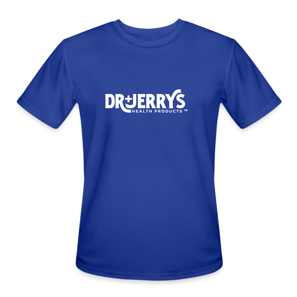 Dr. Jerry's Advanced Moisture Wicking Performance Shirt - royal blue