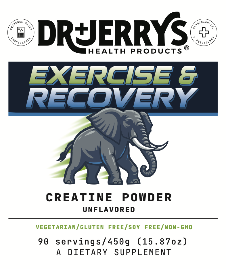 Dr. Jerry's Exercise & Recovery Bundle - Protein Powder (Vanilla) and Creatine