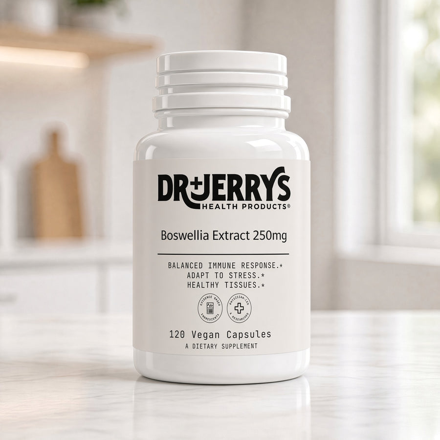 Dr. Jerry's Boswellia Extract 250 mg, 120 vegan capsules
