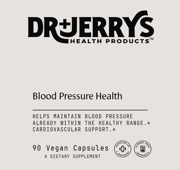 Dr. Jerry's Blood Pressure Health (90 Vegan Capsules)