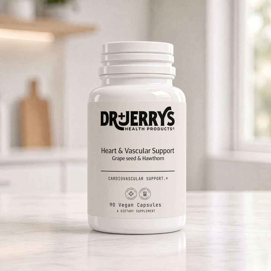 Dr. Jerry's Heart & Vascular Support, 90 vegan capsules