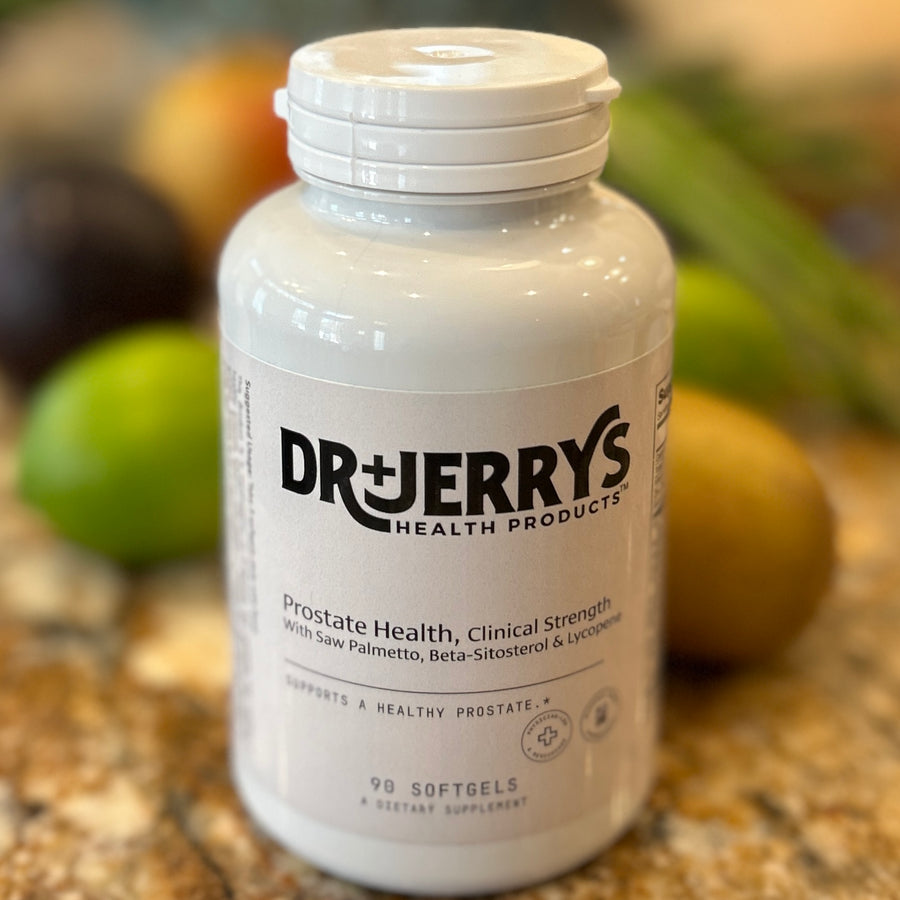 Dr. Jerry's Prostate Function Support, 90 softgels bottle