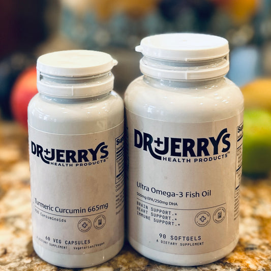 Dr. Jerry's Depression Symptoms Bundle (Ultra Omega 3, Turmeric)