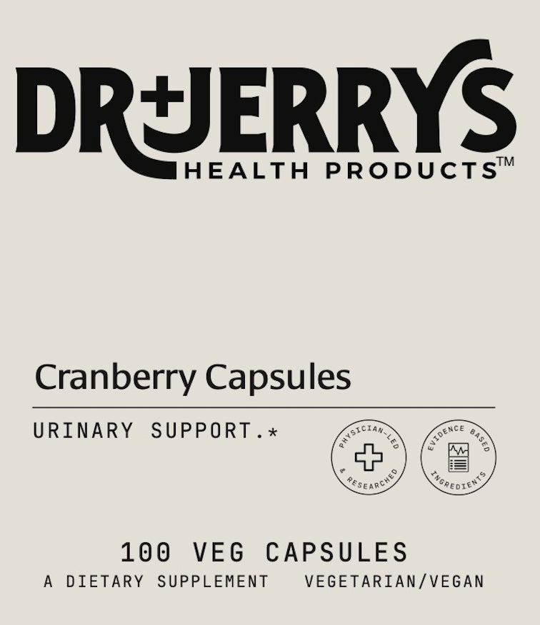 Dr. Jerry's Cranberry (100 Vegan Capsules)