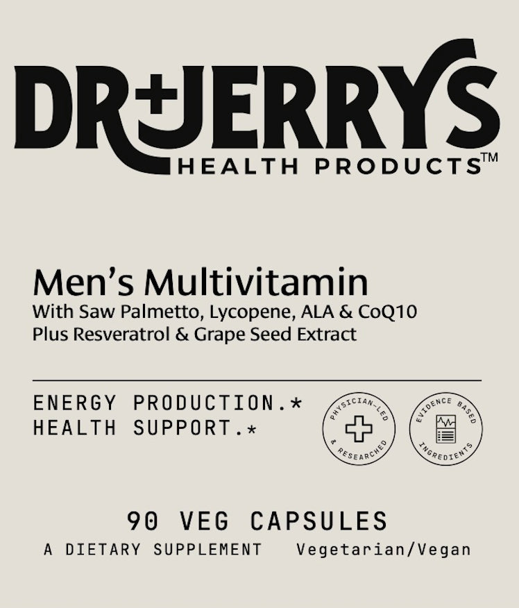 Dr. Jerry's Men's General Health Bundle (Men's Multivitamin, Ultra Omega-3, Probiotic, Vitamin D3)