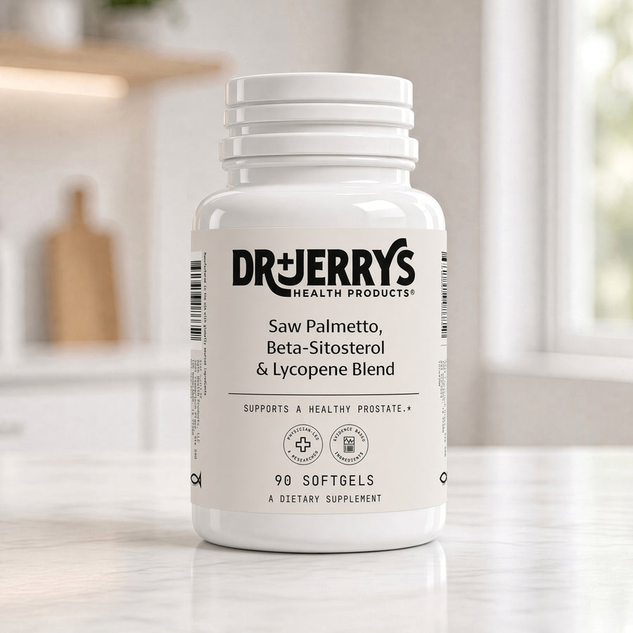 Dr. Jerry's Saw palmetto, beta-sitosterol & lycopene, 90 softgels