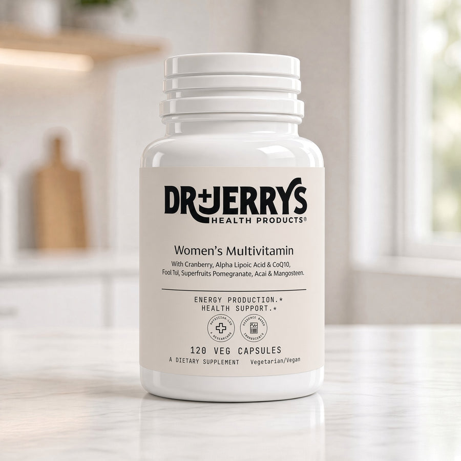 Dr. Jerry's Women's Multivitamin, 120 vegan capsules