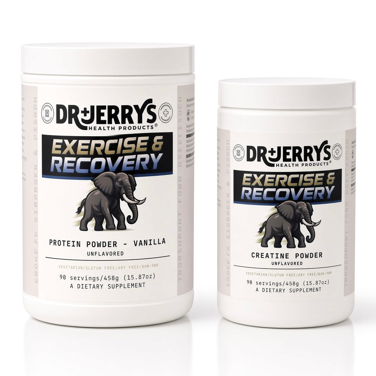 Dr. Jerry's Exercise & Recovery — Vanilla bottle