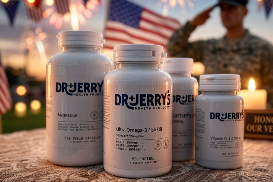 Dr. Jerry's Resilience Bundle bottle