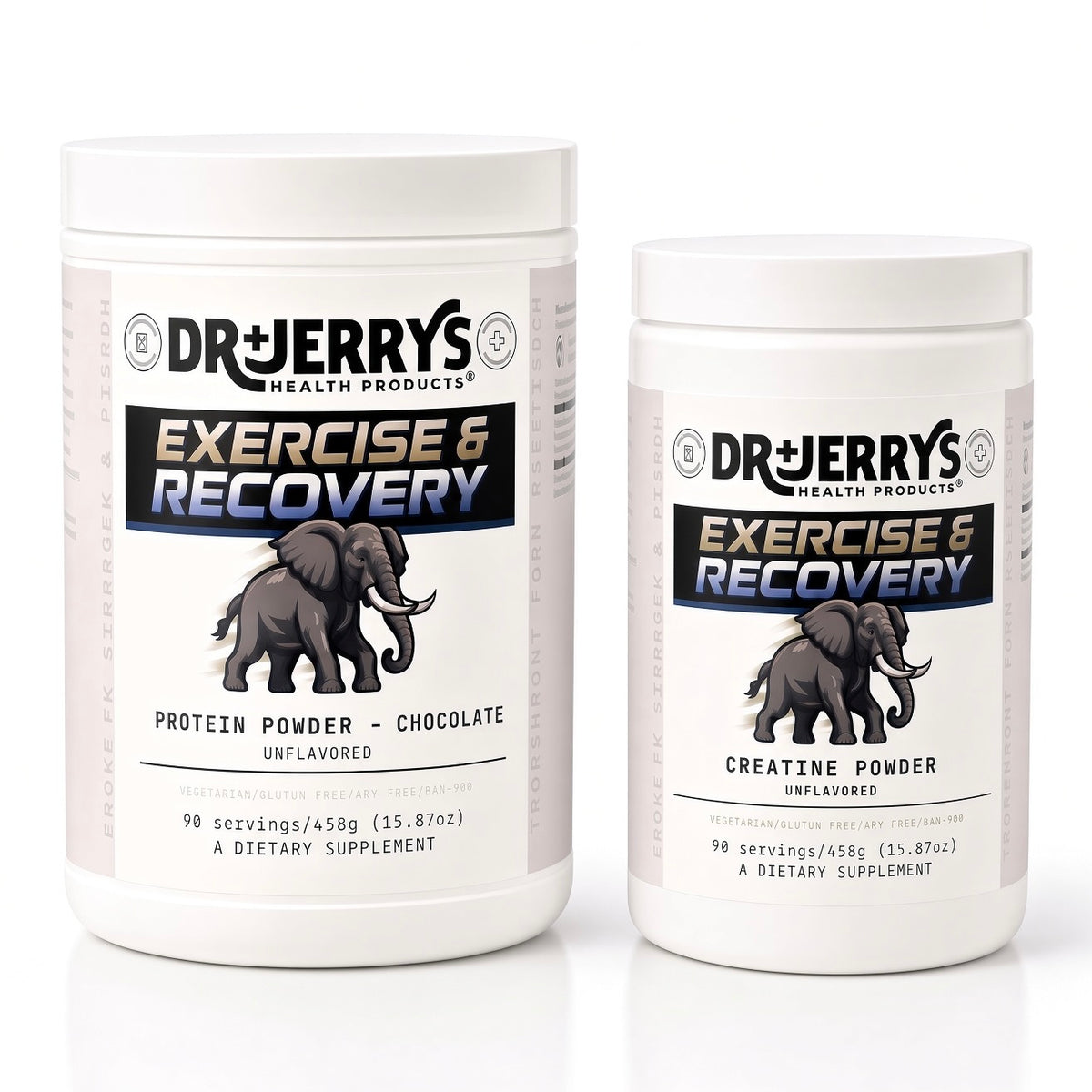 Dr. Jerry's Exercise & Recovery — Chocolate bottle