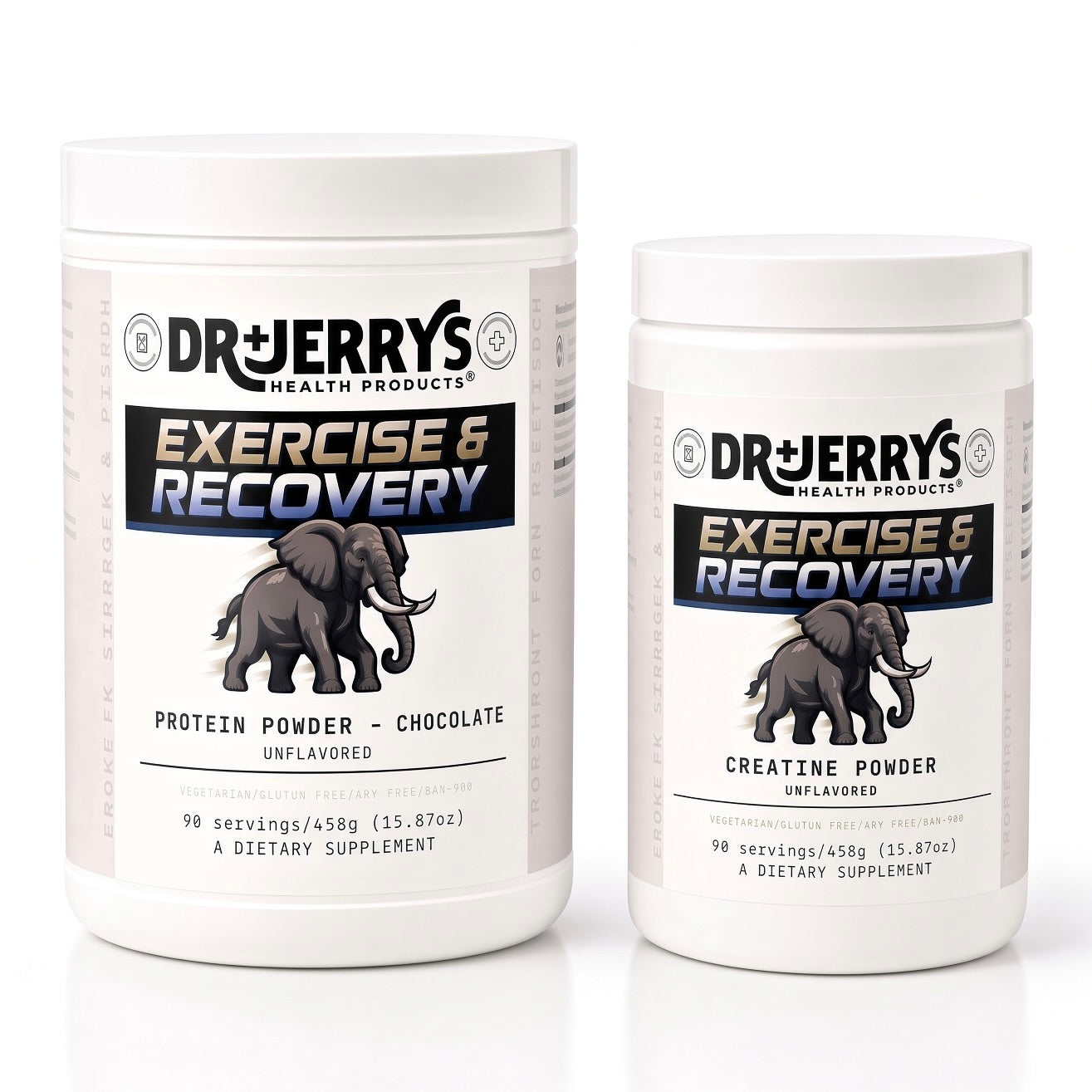 Dr. Jerry's Exercise & Recovery Bundle - Protein Powder (Chocolate) and Creatine