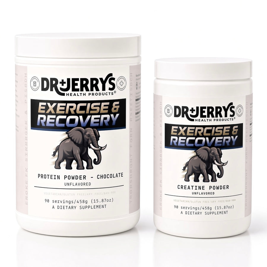 Dr. Jerry's Exercise & Recovery — Chocolate bottle